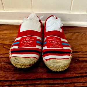 Espadrilles made by Ralph Lauren